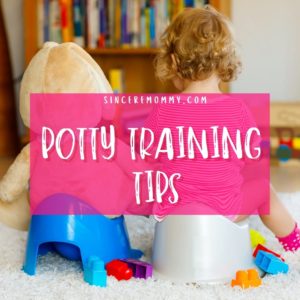 Potty training tips