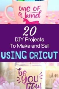 20 Crafts To Make (And Sell!) With A Cricut Machine – Sincere Mommy