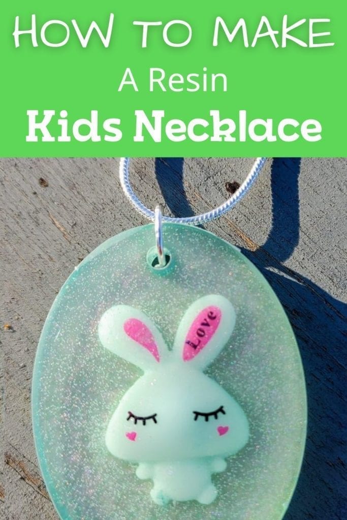 resin kids necklace