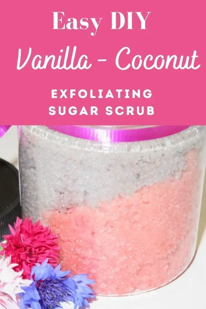 vanilla coconut sugar scrub