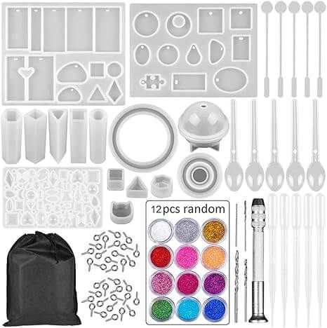 Resin jewel mold kit