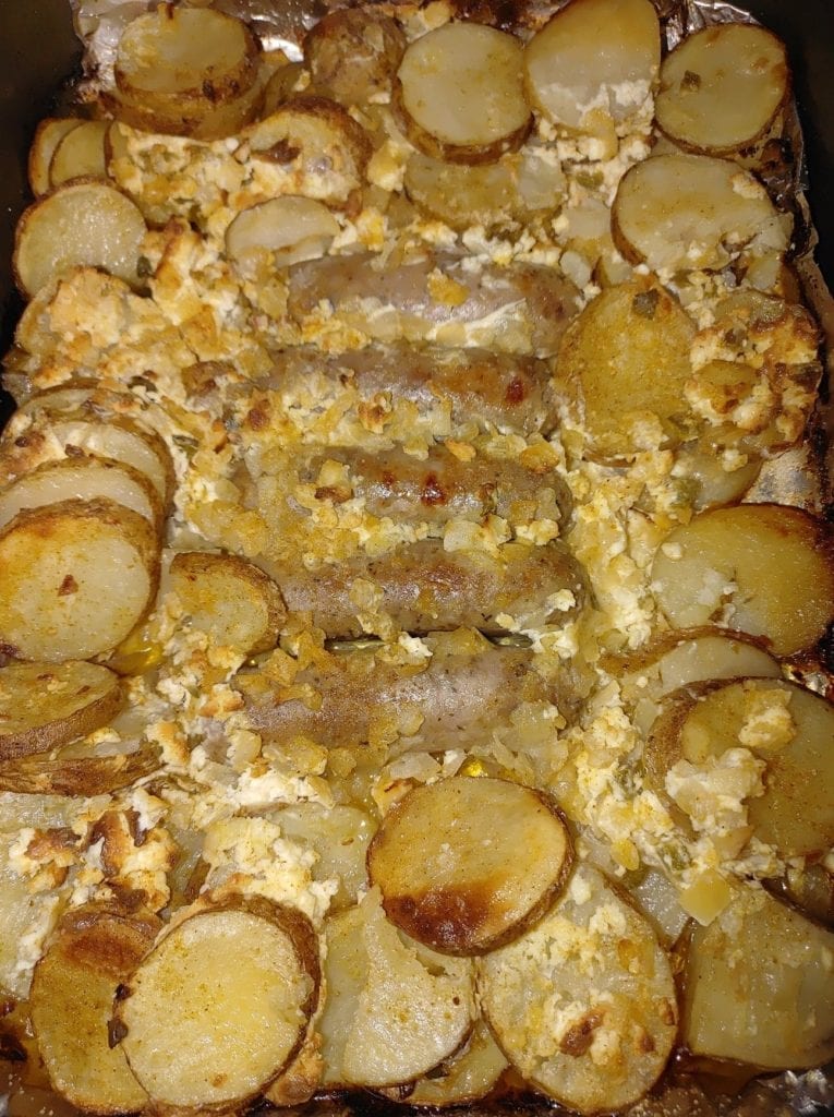 sausage potato bake