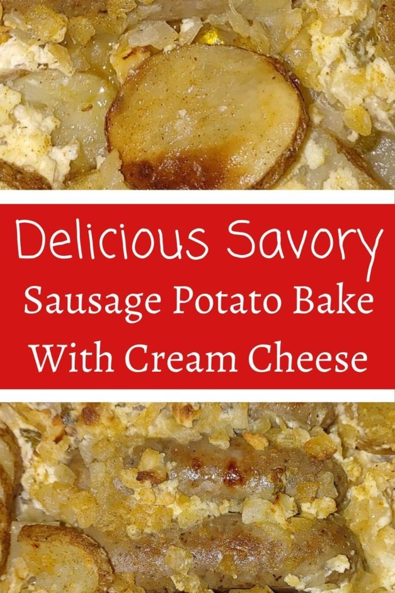 Delicious Savory Sausage Potato Bake With Cream Cheese Sincere Mommy