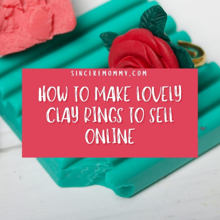 How To Make Lovely Clay Rings To Sell Online Sincere Mommy