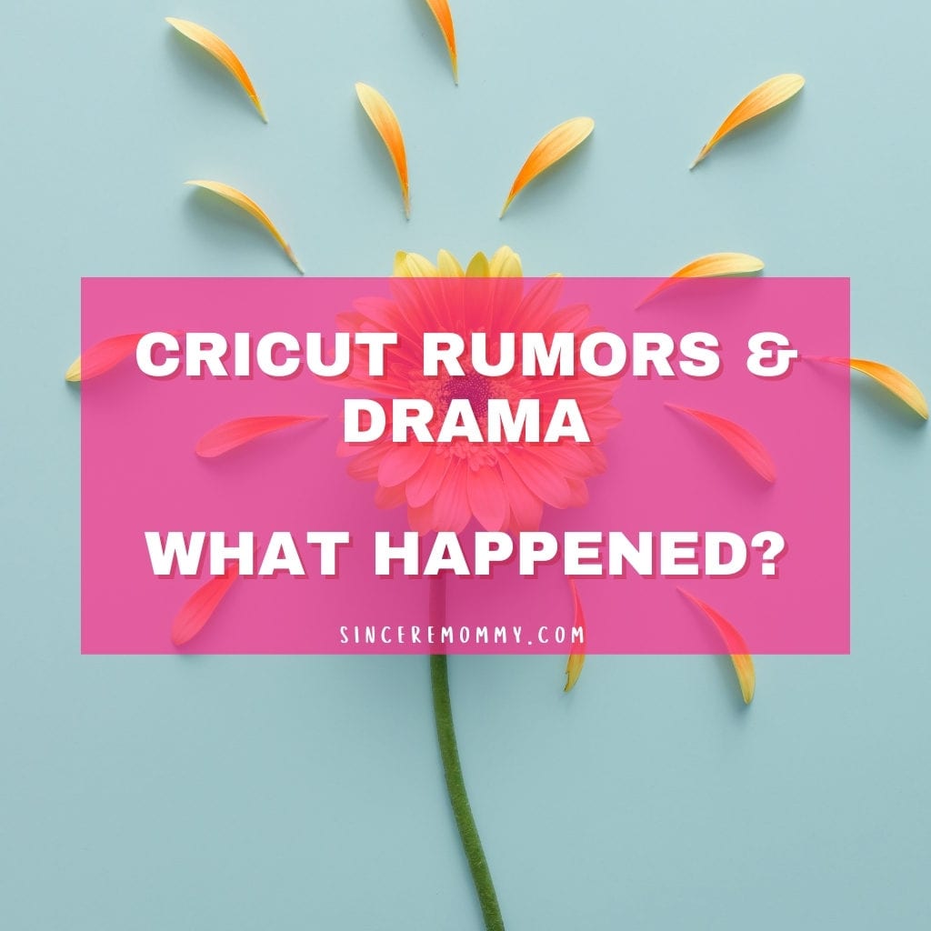 cricut rumors and drama