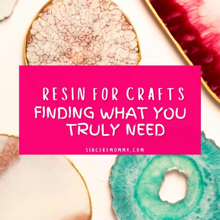 Resin For Crafts Finding What You Truly Need Sincere Mommy