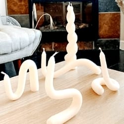 Summer inspired crafting projects to try - bendy candles