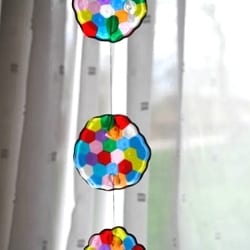 summer inspired crafting projects to try - suncatcher
