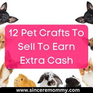 12 pet crafts to sell to earn extra cash
