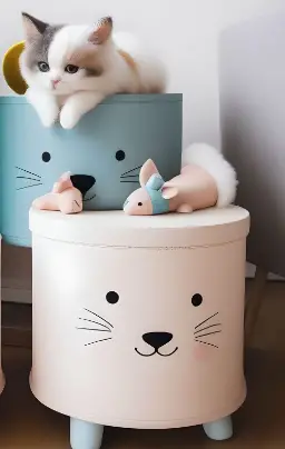 Pet toy box